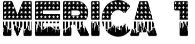Merica Font Preview