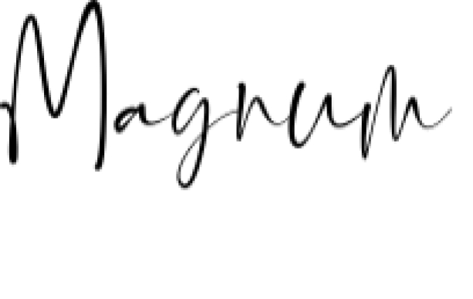 Magnum Font Preview