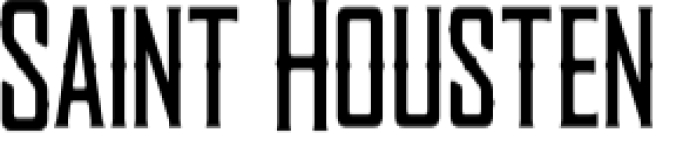 Housten Font Preview