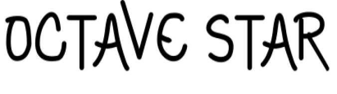 Octave Star Font Preview