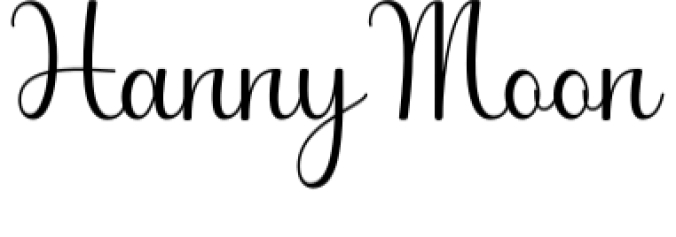 Moon Font Preview