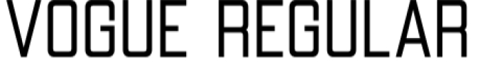Vogue Font Preview