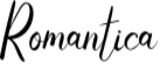 Romantica Font Preview