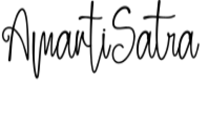 Amarti Satra Font Preview