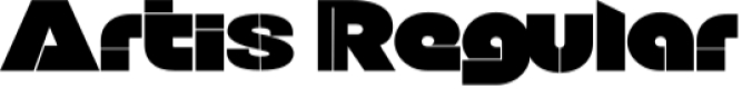 Artis Font Preview