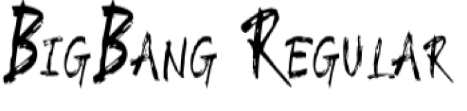 Bigbang Font Preview