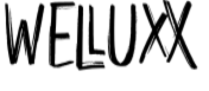 Welluxx Font Preview