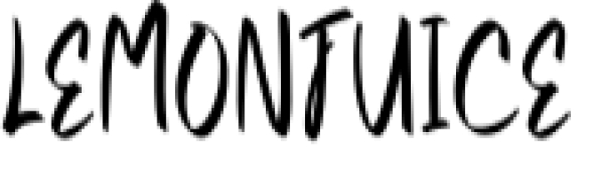 Lemonjuice Font Preview