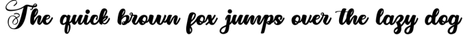 The Beauty Jasmine Font Preview
