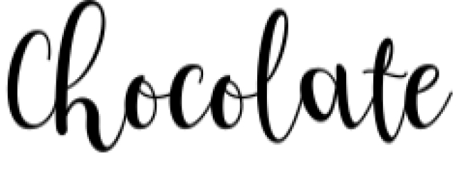 Chocolate Script Font Preview