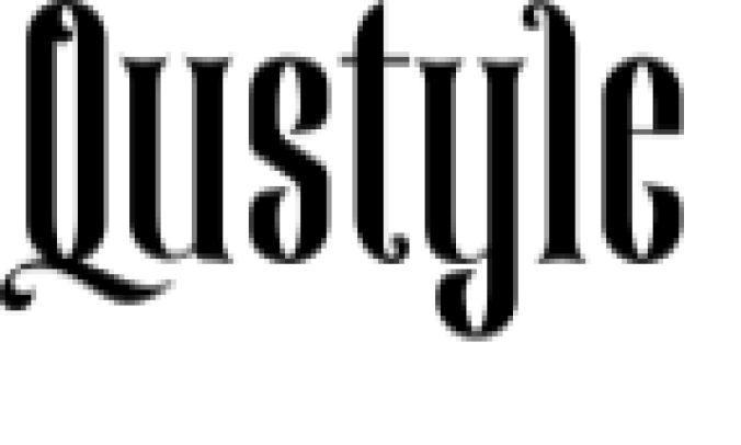 Qustyle Font Preview