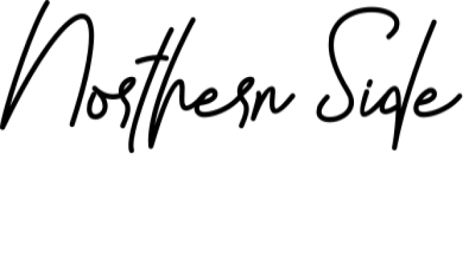 Northern Side Font Preview