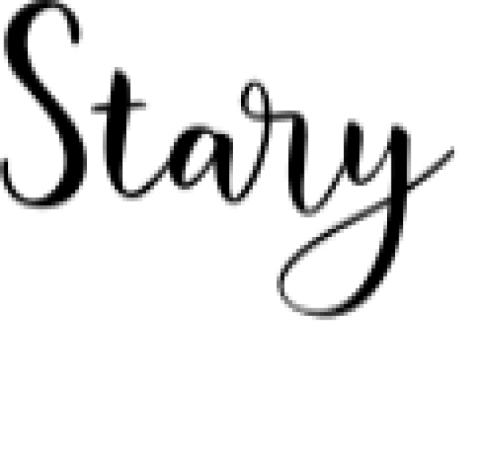 Stary Font Preview