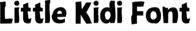Little Kidi Font Preview