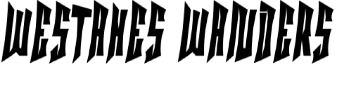 Westahes Wanders Font Preview