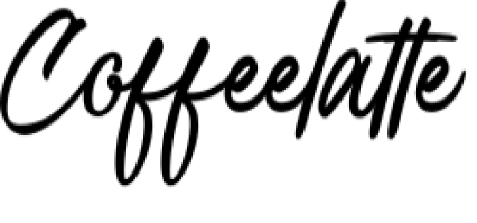 Coffeelate Font Preview
