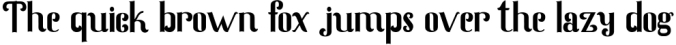 Quaker Ladies Font Preview
