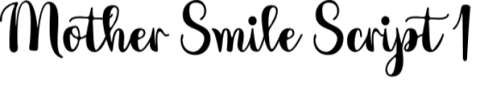 Mother Smile Duo Font Preview