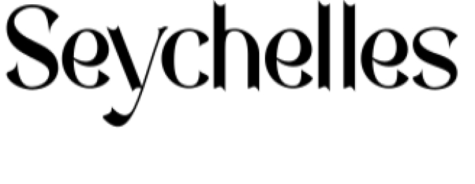 Seychelles Font Preview