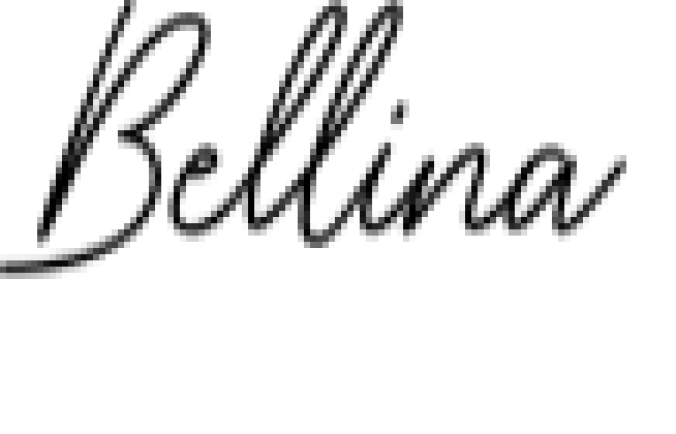 Bellina Font Preview