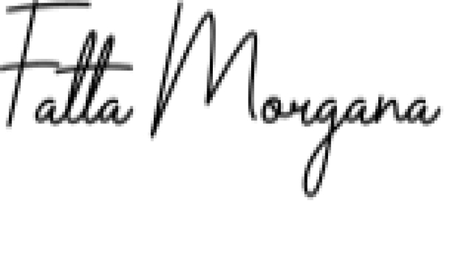 Fatta Morgana Font Preview
