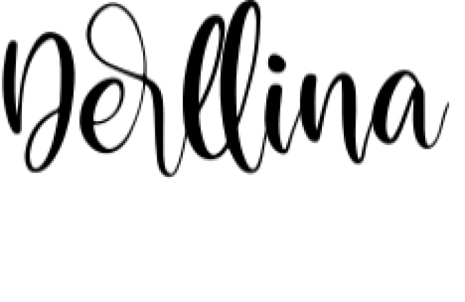 Derllina Font Preview