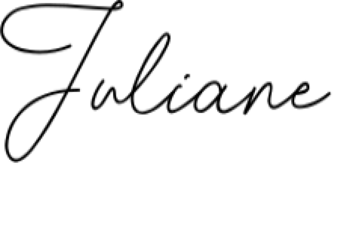 Juliane Font Preview