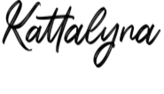 Kattalyna Font Preview