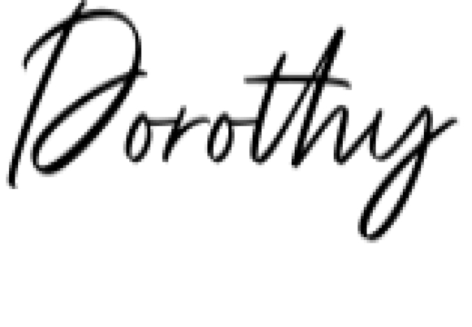 Dorothy Font Preview