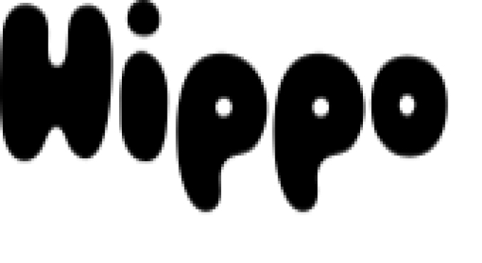 Hippo Font Preview
