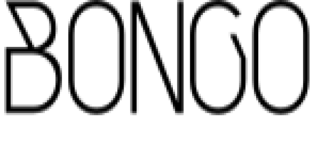 Bongo Font Preview