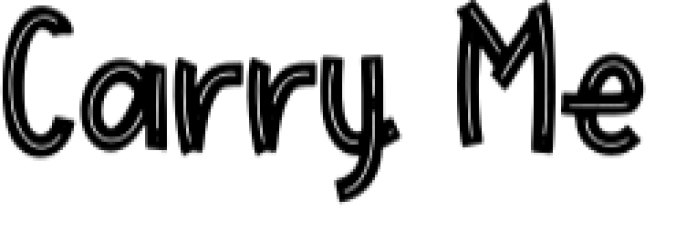 Carry Me Font Preview