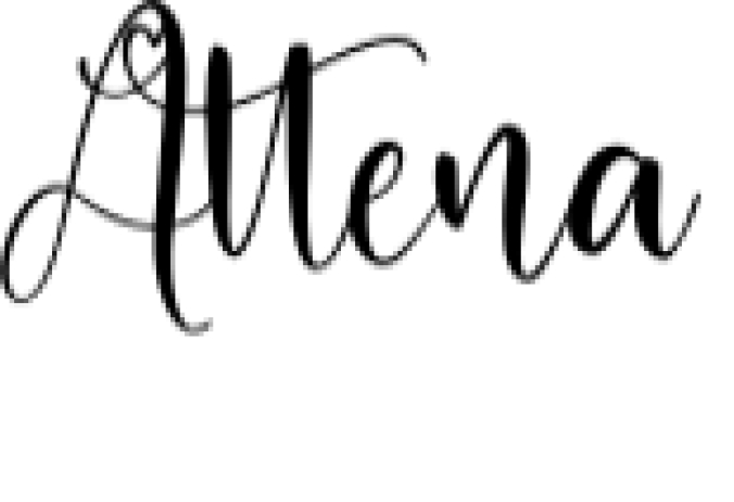 Attena Font Preview