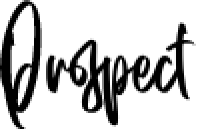 Prospec Font Preview