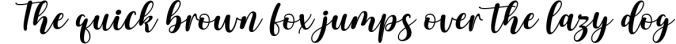 Justine Garden Font Preview