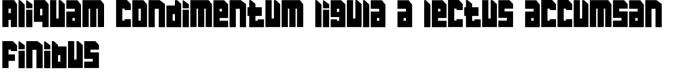 Banderog Font Preview
