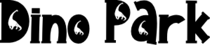 Dino Park Font Preview