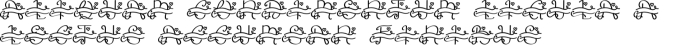 Monogram Lovely Font Preview