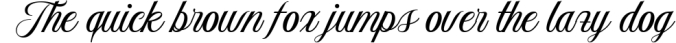 Aetrina Script Font Preview