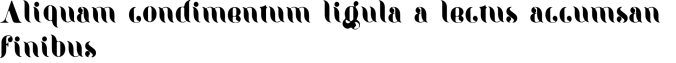 Bespoke Komaiza Font Preview