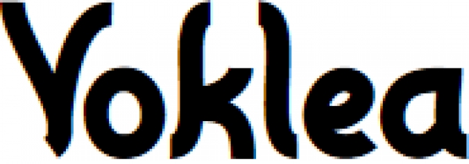 Voklea Font Preview