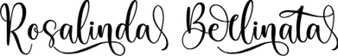 Rosalinda Berlinata Font Preview