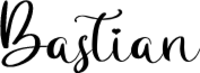 Bastia Font Preview