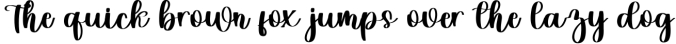 Memories Font Preview