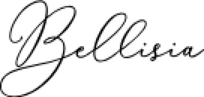 Bellisia Font Preview