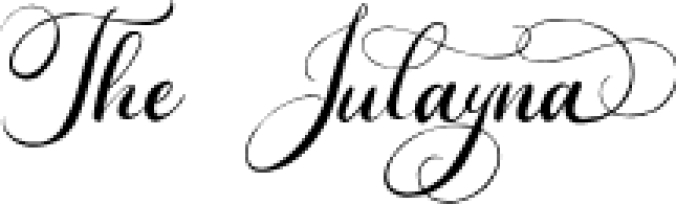 The Julayna Font Preview