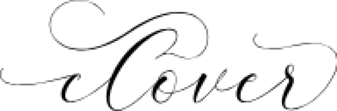 Clover Font Preview