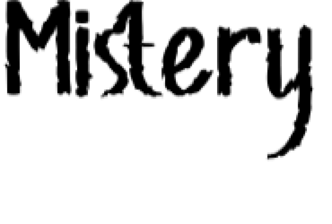 Mistery Font Preview