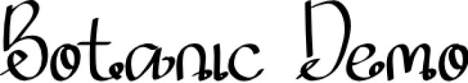 Botanic Font Preview