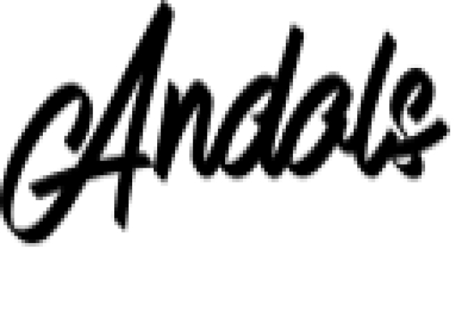 Andals Font Preview